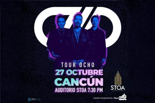 ¡DLD llega a Cancún con su Tour 8! 🎸✨