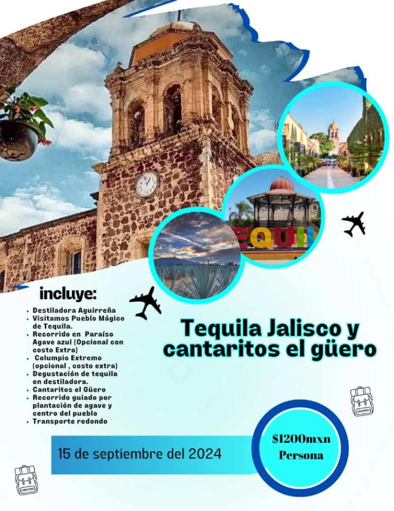 Tequila Jalisco y Cantaritos el Güero