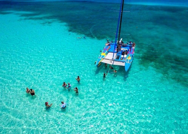 Cozumel el Cielo en Catamaran