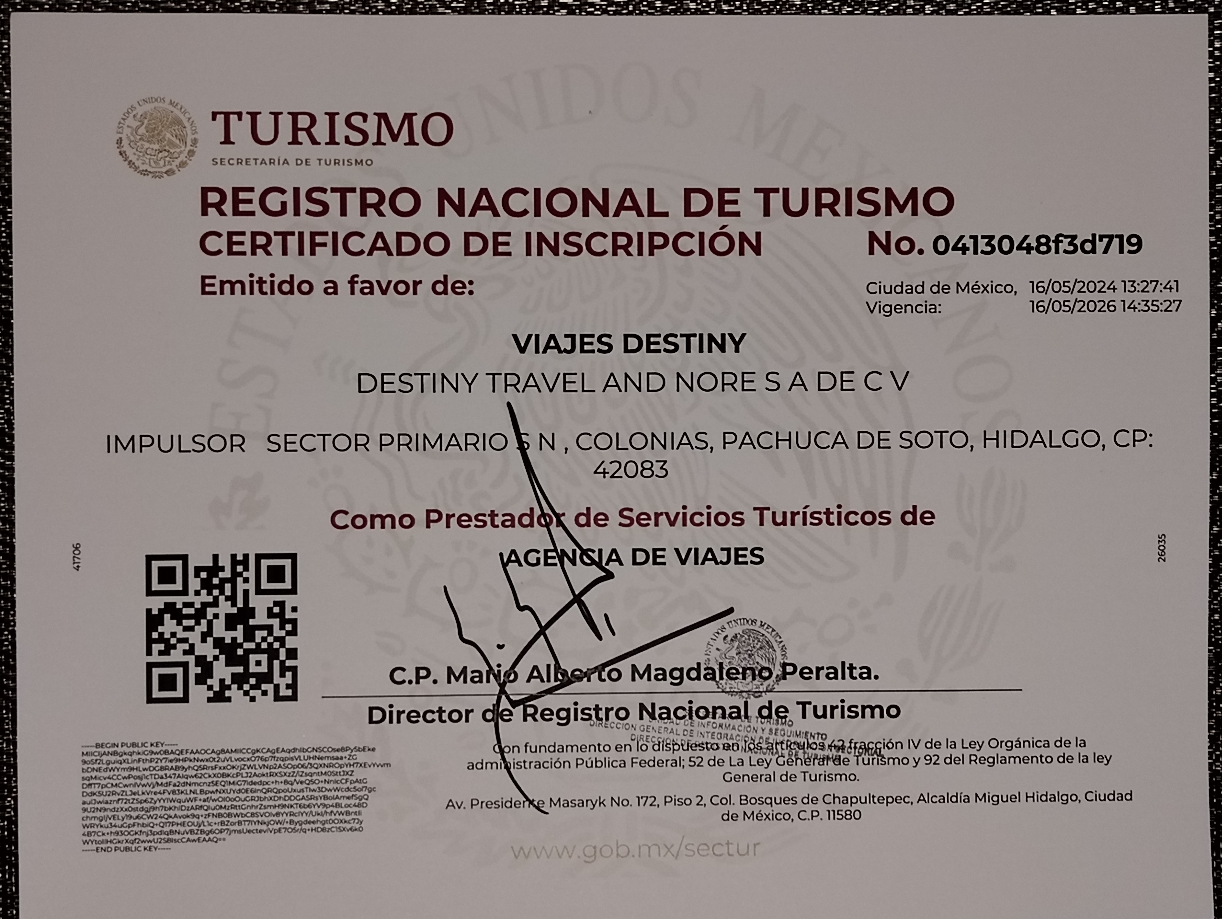 Logo Registro Nacional de Turismo