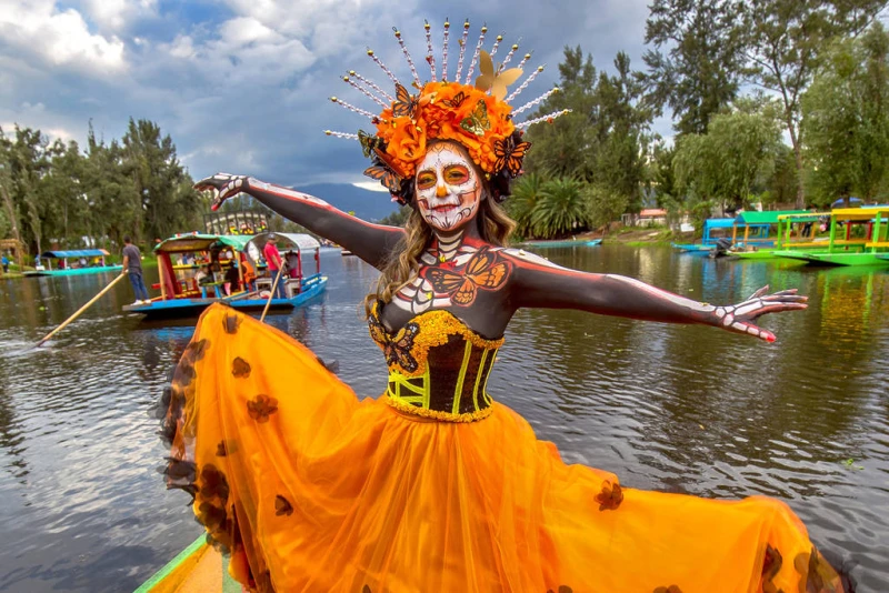 Imagen de COYOACAN, MUSEO FRIDA KAHLO Y XOCHIMILCO