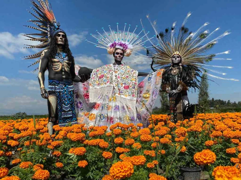 HALLOWEEN Y DIA DE MUERTOS EN XOCHIMILCO