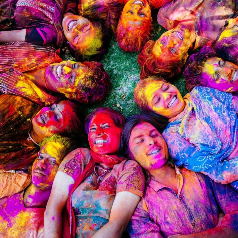 FIESTA DE HOLI EN INDIA