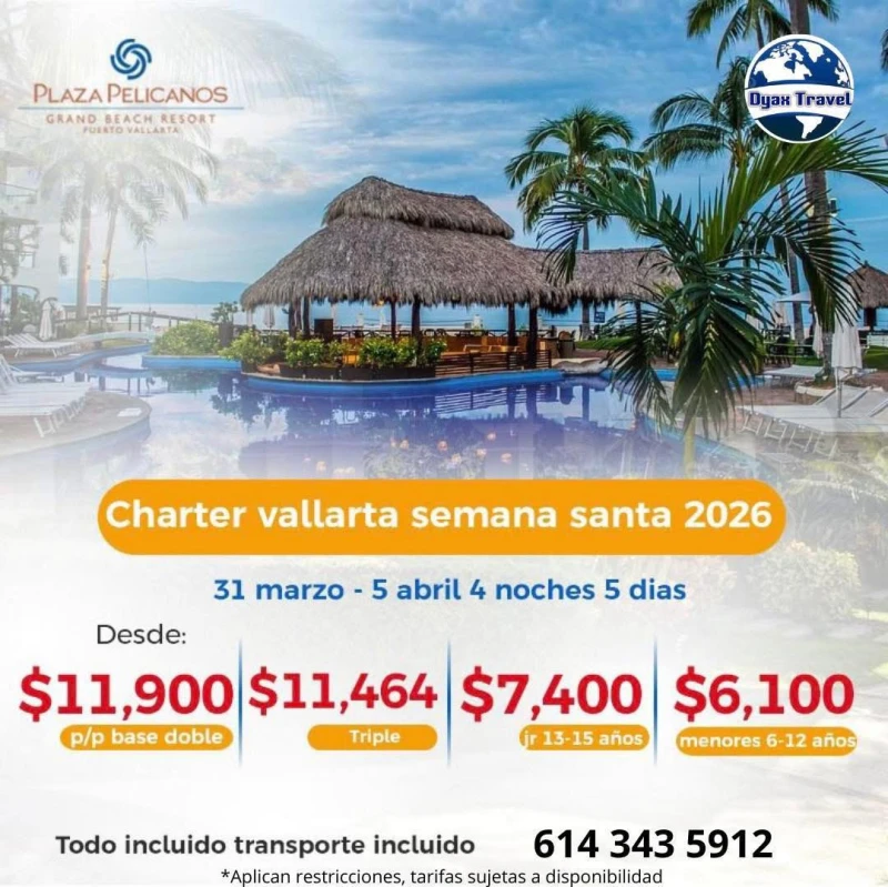 🌴✨ Vive Semana Santa 2026 en Puerto Vallarta