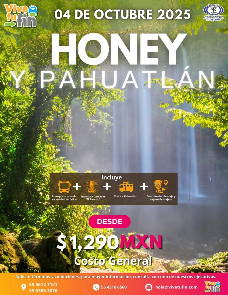 Honey y Pahuatlán