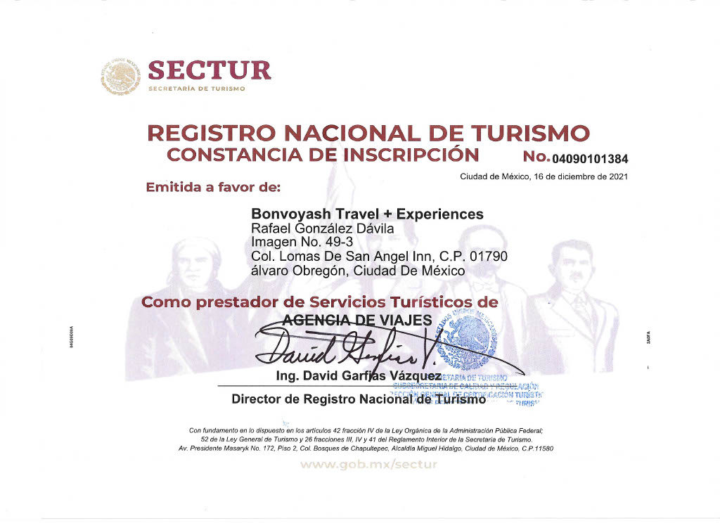 Registro Nacional de Turismo
