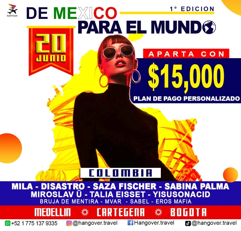 DE MEXICO PARA EL MUNDO-COLOMBIA 2026