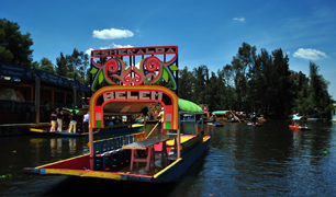 Paseo en barco por Xochimilco